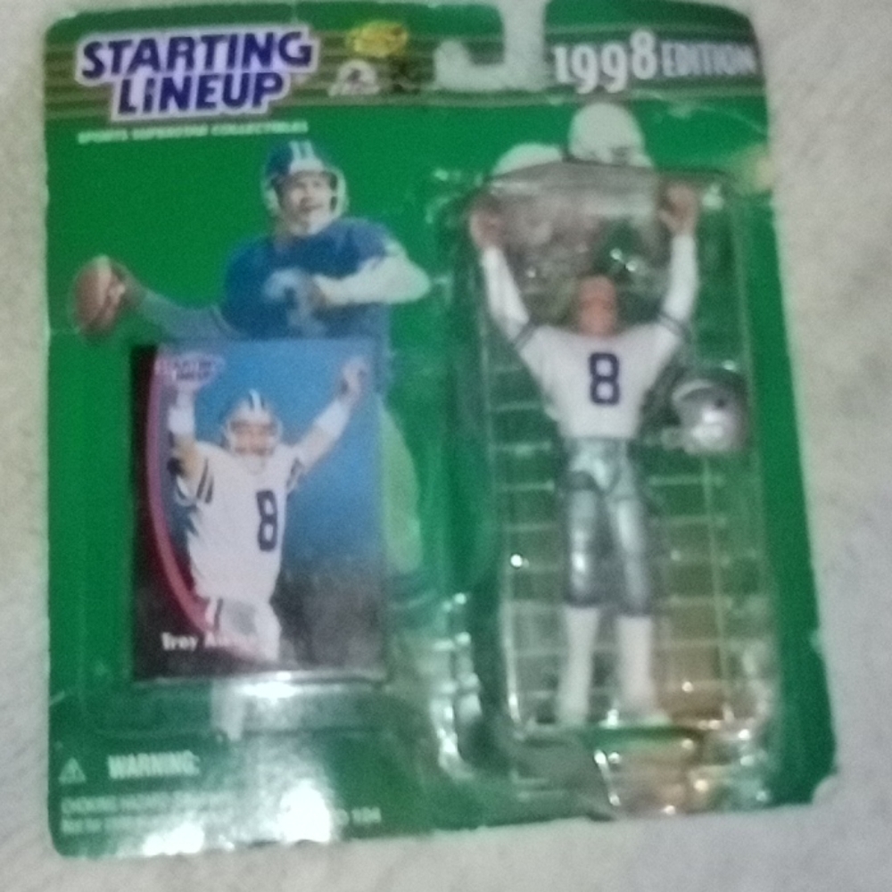 Troy Aikman figure 1998 rare edition
